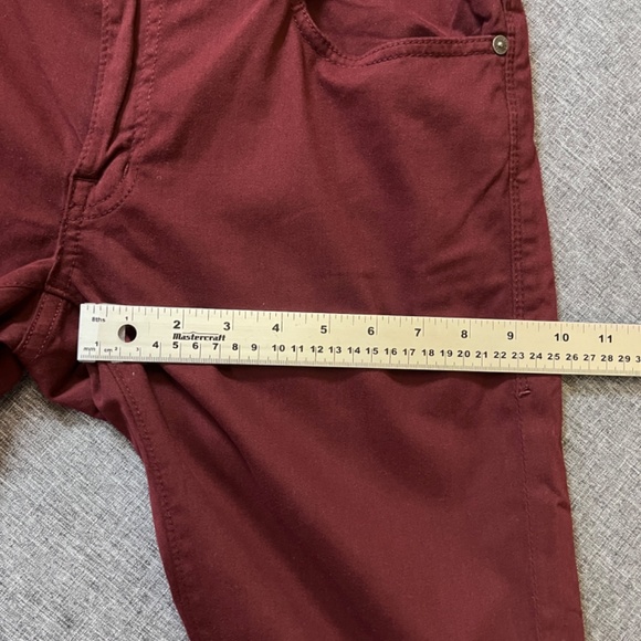 Fidelity Jimmy Tailored Slim Pants - Men's Size 31 - Red - Picture 11 of 13